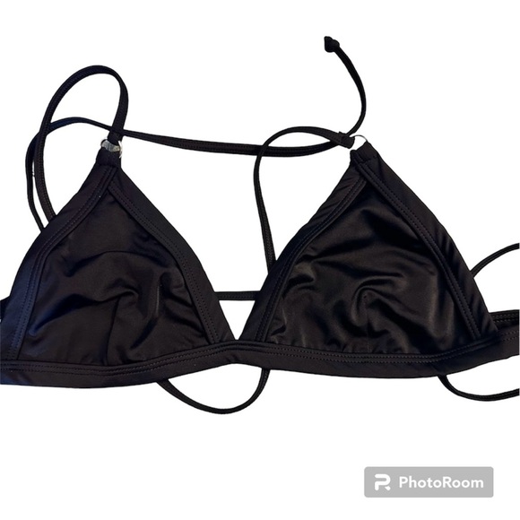 FJ Swim Black Bikini Top - Picture 1 of 8
